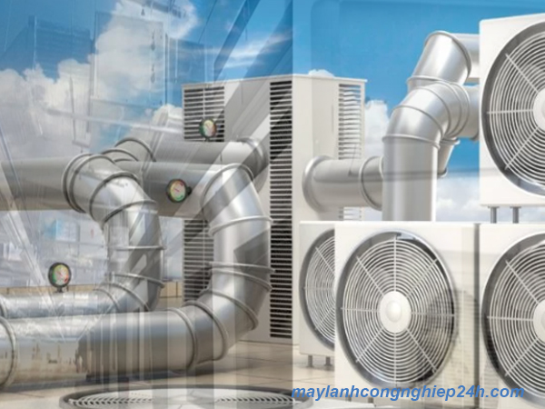 Dịch vụ máy lạnh công nghiệp công suất lớn tại Bình Dương
