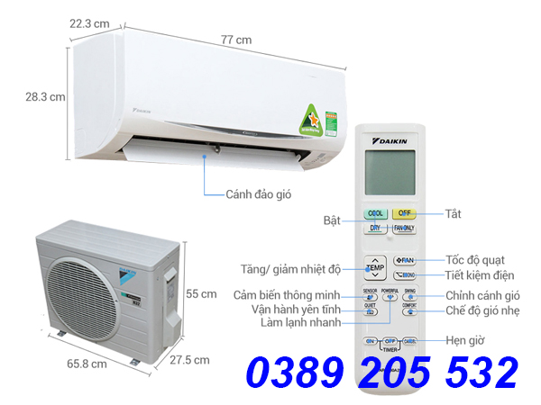 sửa điện lạnh daikin bình dương