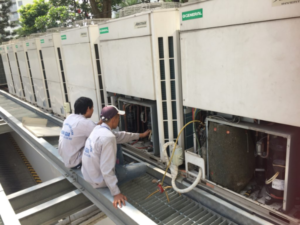 Bảo trì máy lạnh công nghiệp Bình Dương