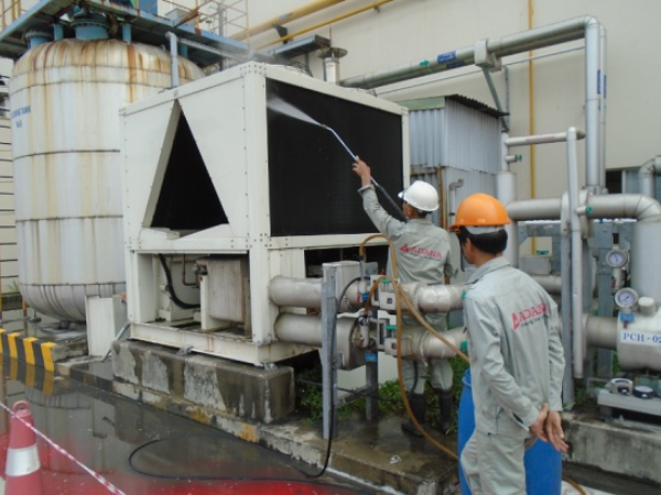 Bảo dưỡng điều hòa chiller Bình Dương