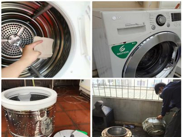 Vệ sinh máy giặt đồng phú bình phước