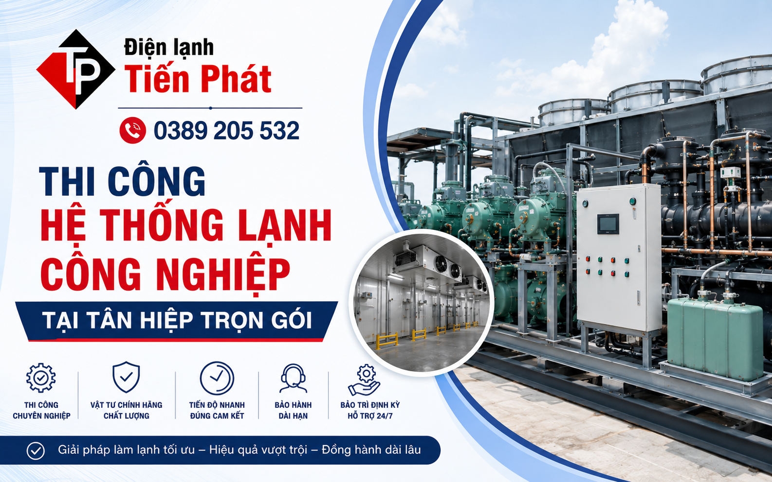 thi công Chiller Bình Dương