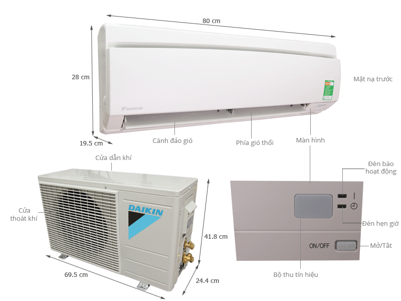 máy lạnh daikin bình dương