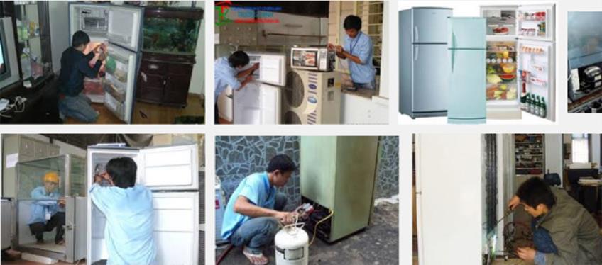 thay ga tủ lạnh bình dương