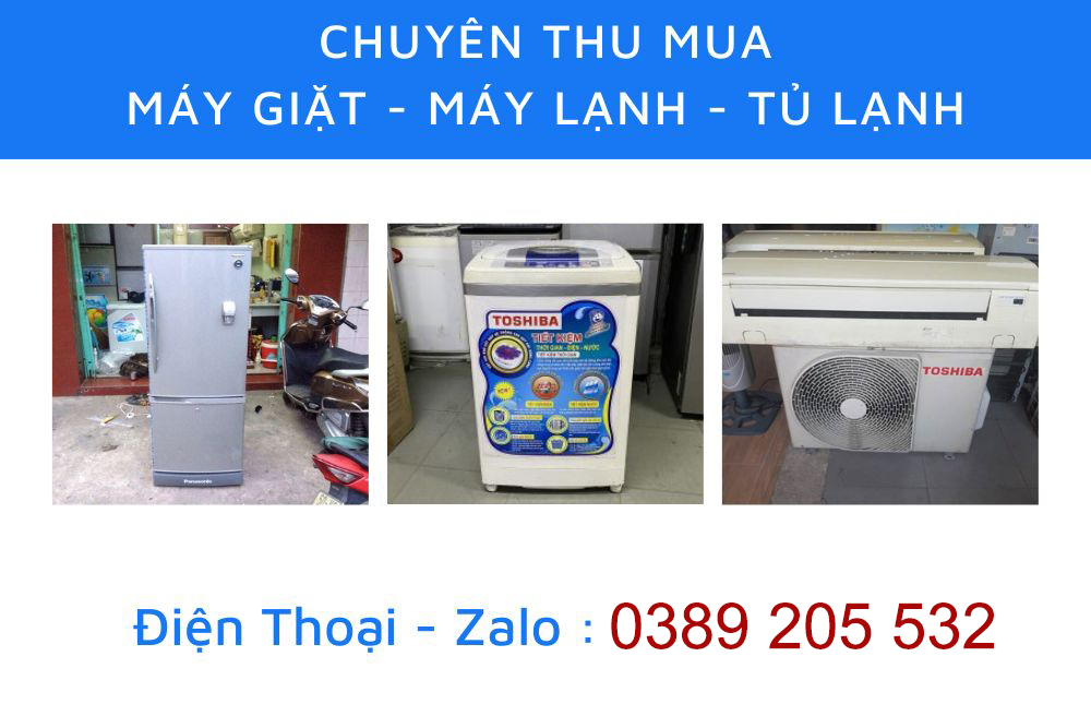 thu mua máy lạnh bình dương