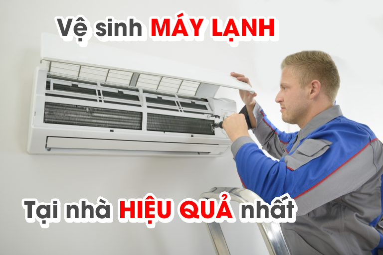vệ sinh máy lạnh tại nhà bình phước