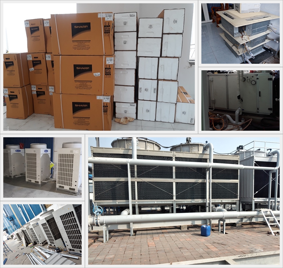 vệ sinh máy lạnh công nghiệp bình dương